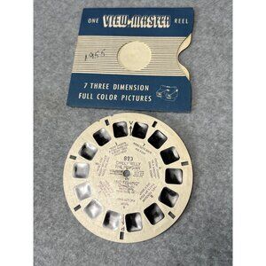 Vintage 1955 View-Master Reel Chilly Willy the Penguin No Fishing 3D Full Color